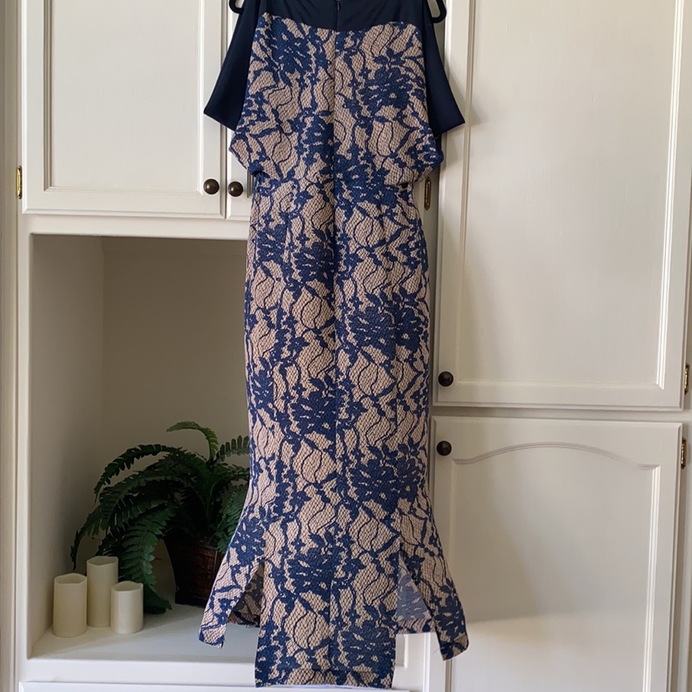 WREN Silk Dress Kimono Sleeve- like new - Picture 2 of 9